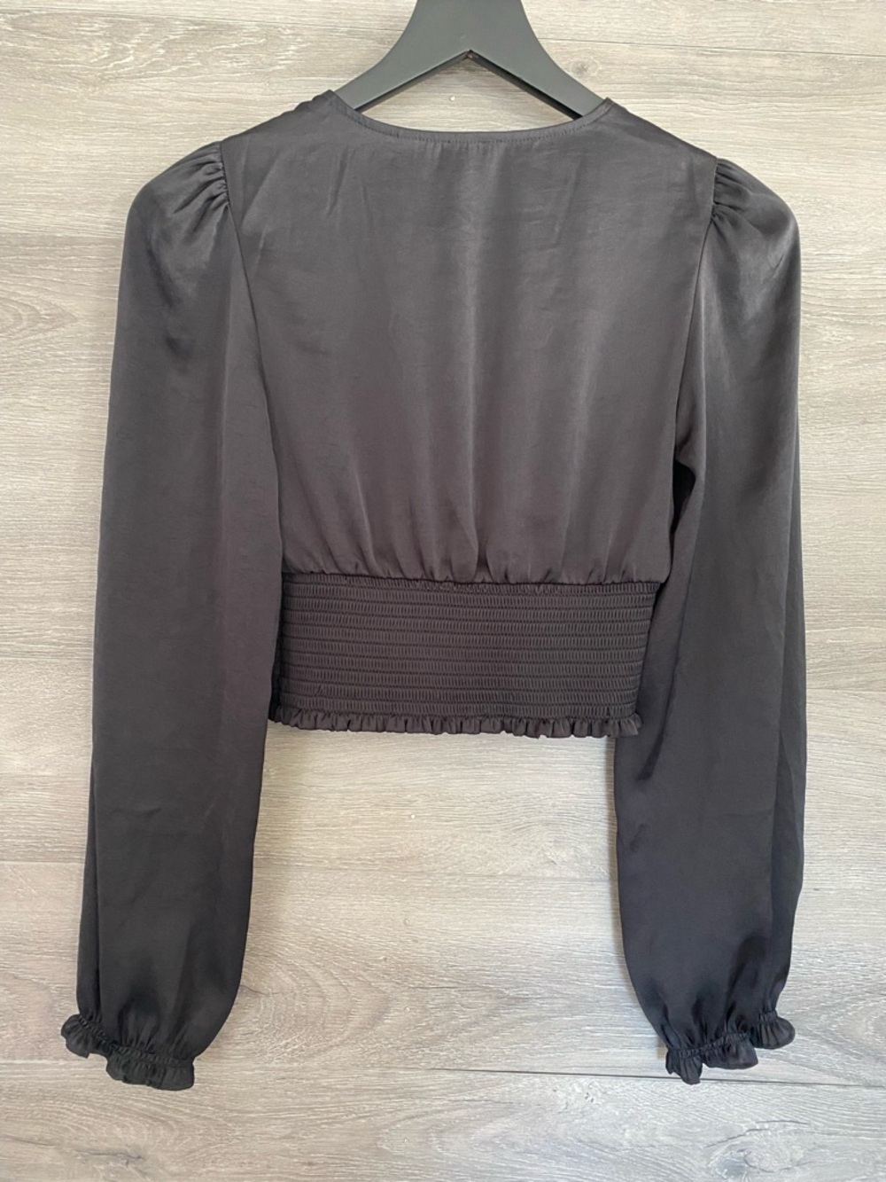 Aritzia Wilfred Wistful Blouse Black - Picture 6 of 6
